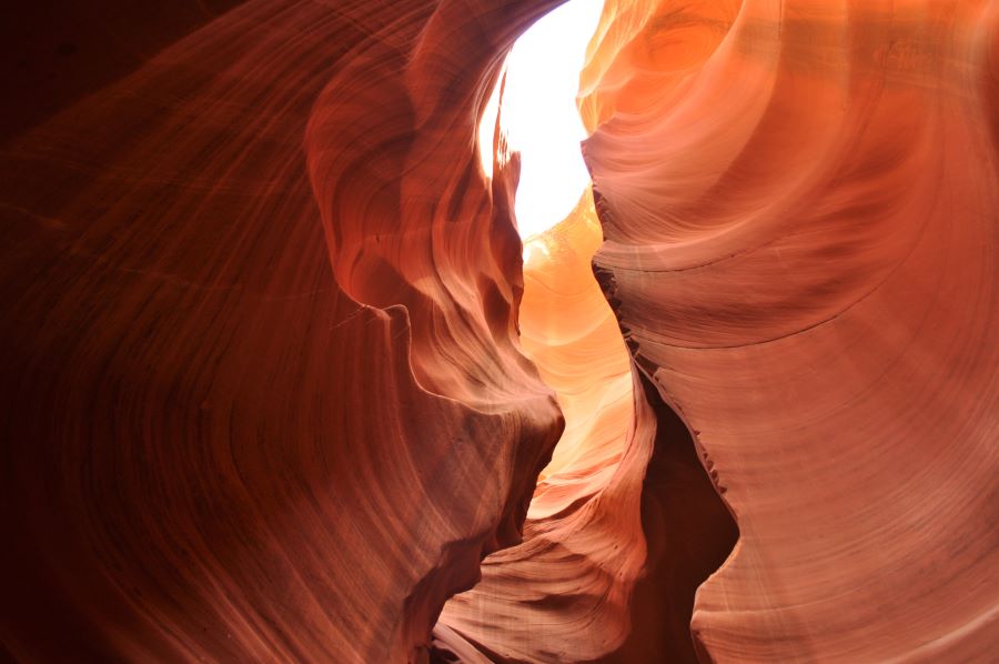 Images of the red walls found in Antelope Canyon, located just outside of Page, Arizona.